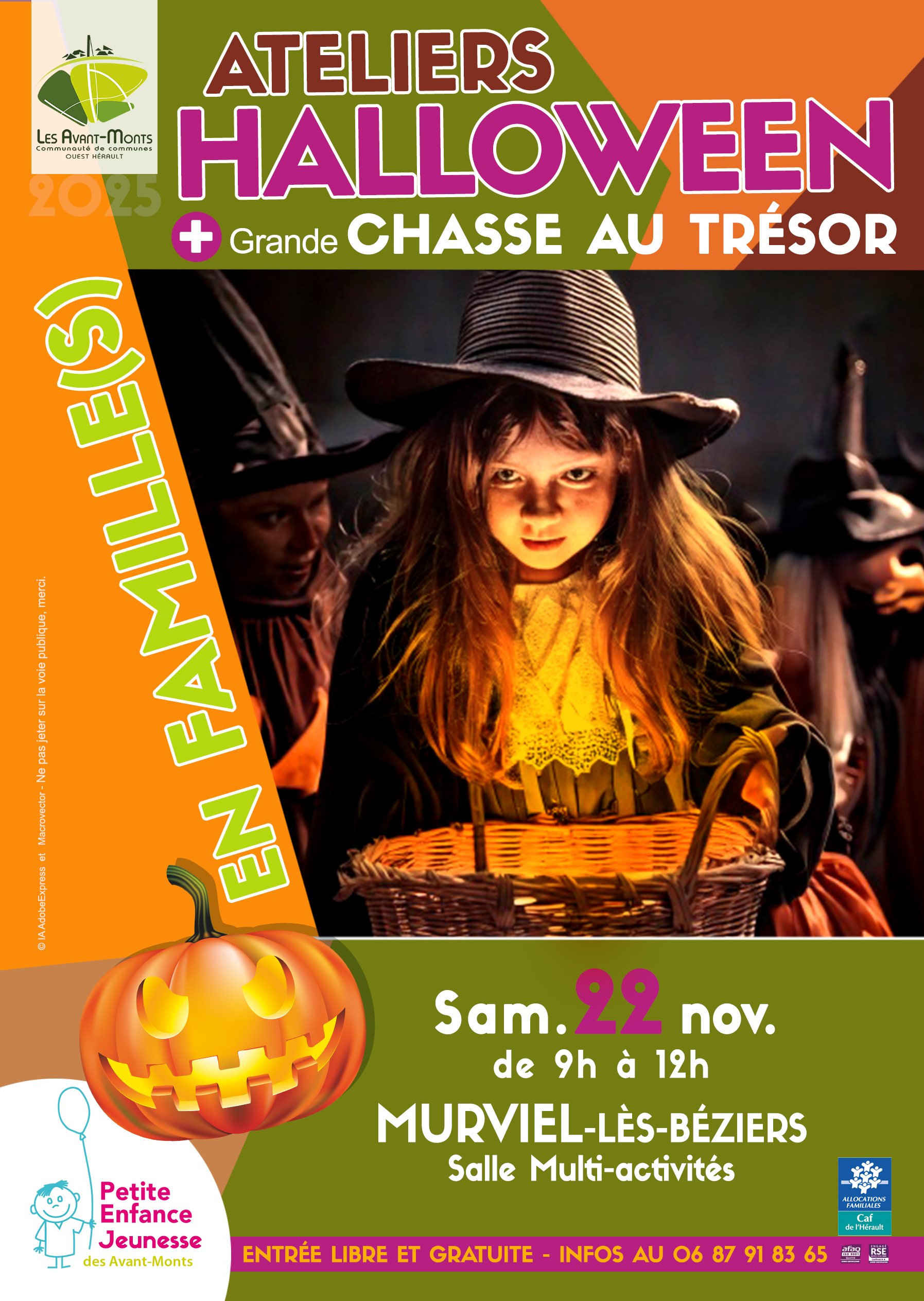 flyerPE atelier 22 nov25 halloween