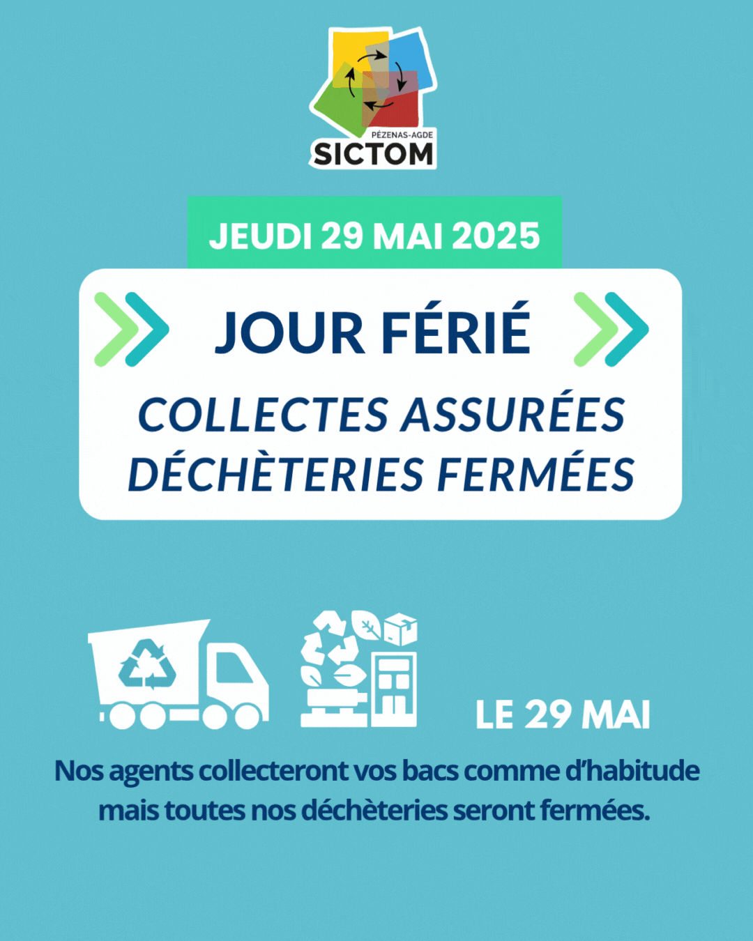 Jour fri 29 mai 2025