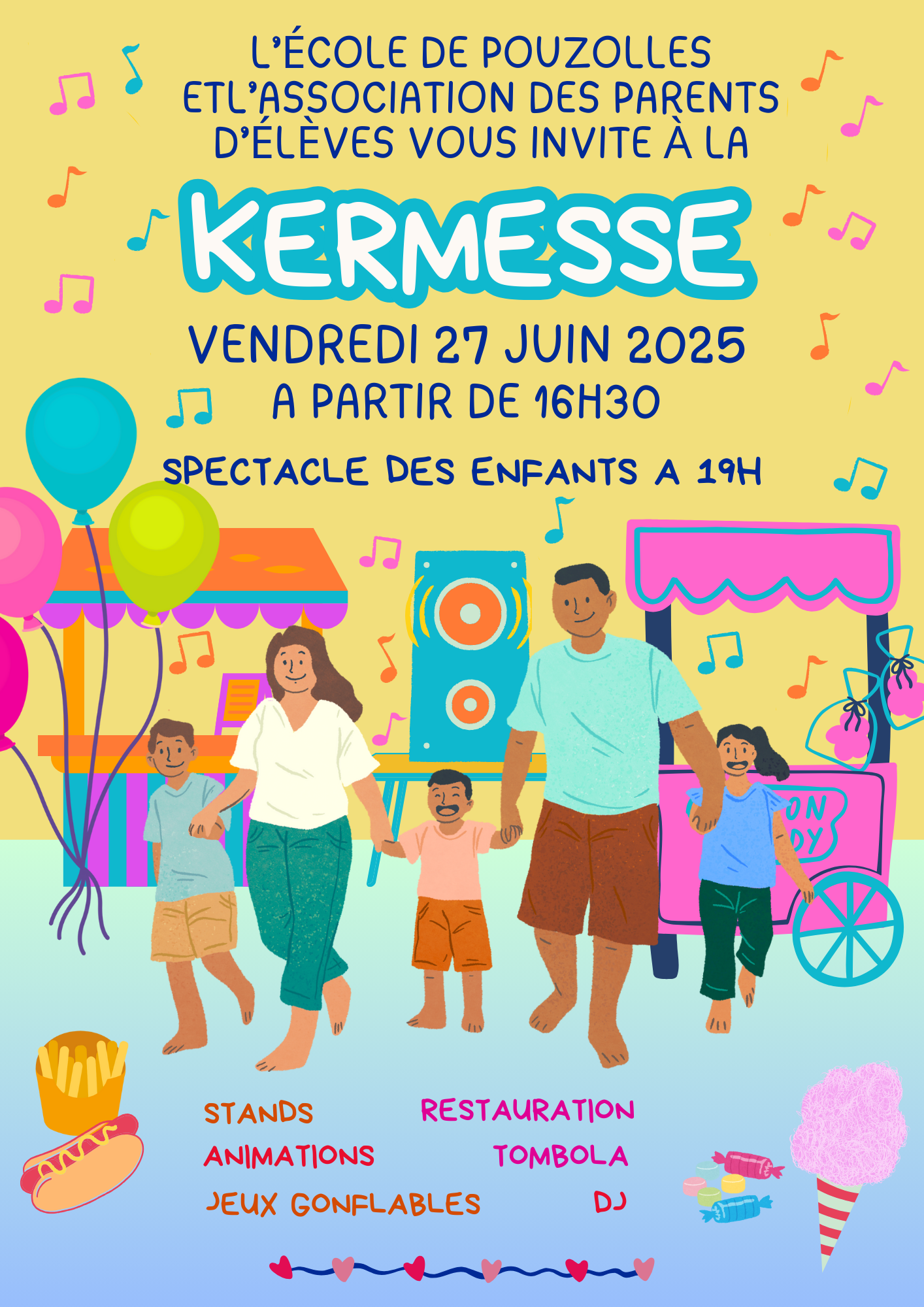 Affiche Kermesse 27062025 2