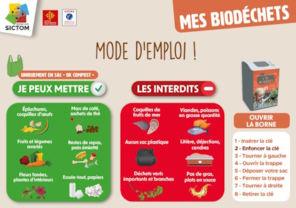 DEPLOIEMENT DE LA COLLECTE DES BIODÉCHETS à Pouzolles